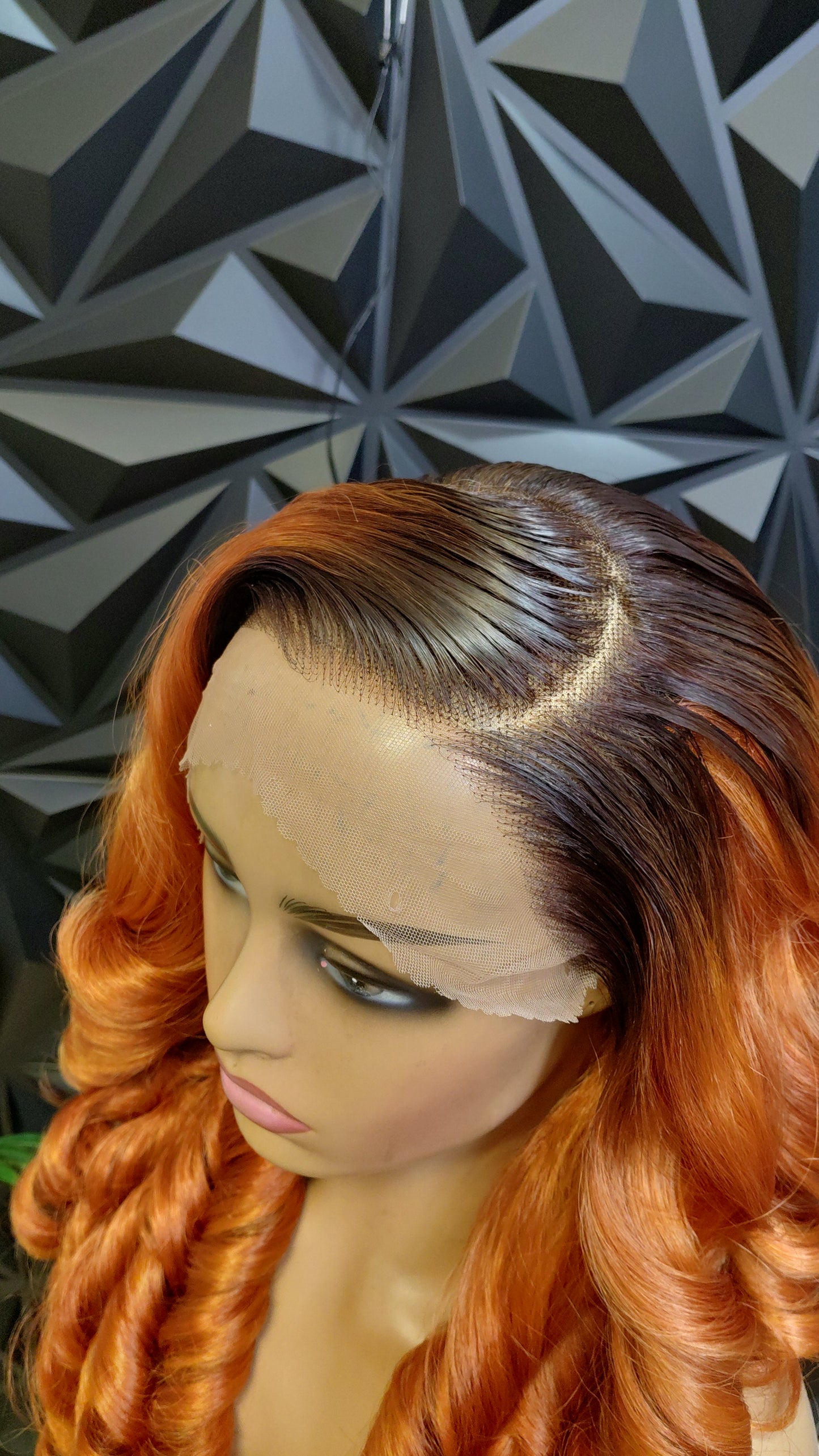 Golden Copper Luxe Blended Wig