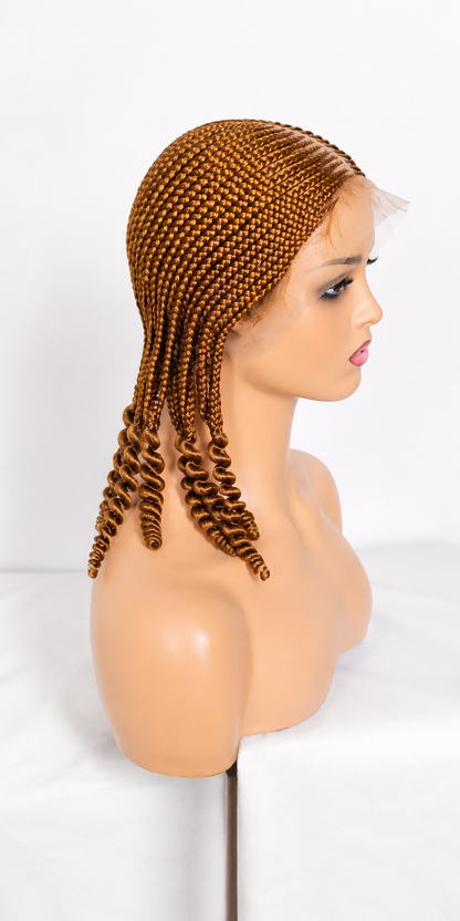 Cornrow braided wig BW-0012