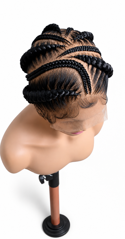 Cornrows Braided wig BW-0010