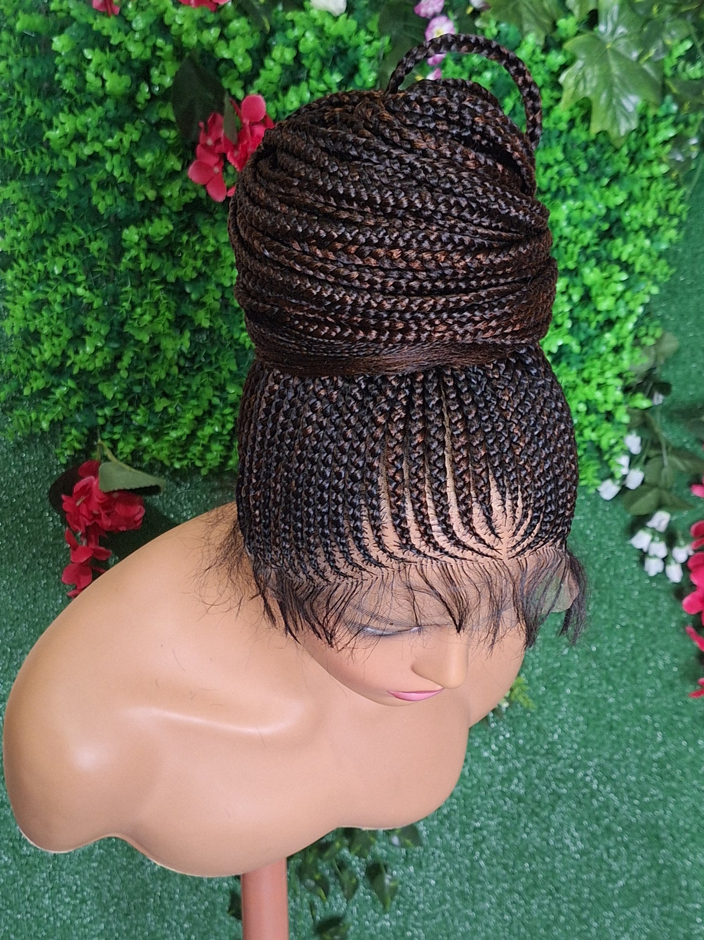 Cornrow pony BW-0014