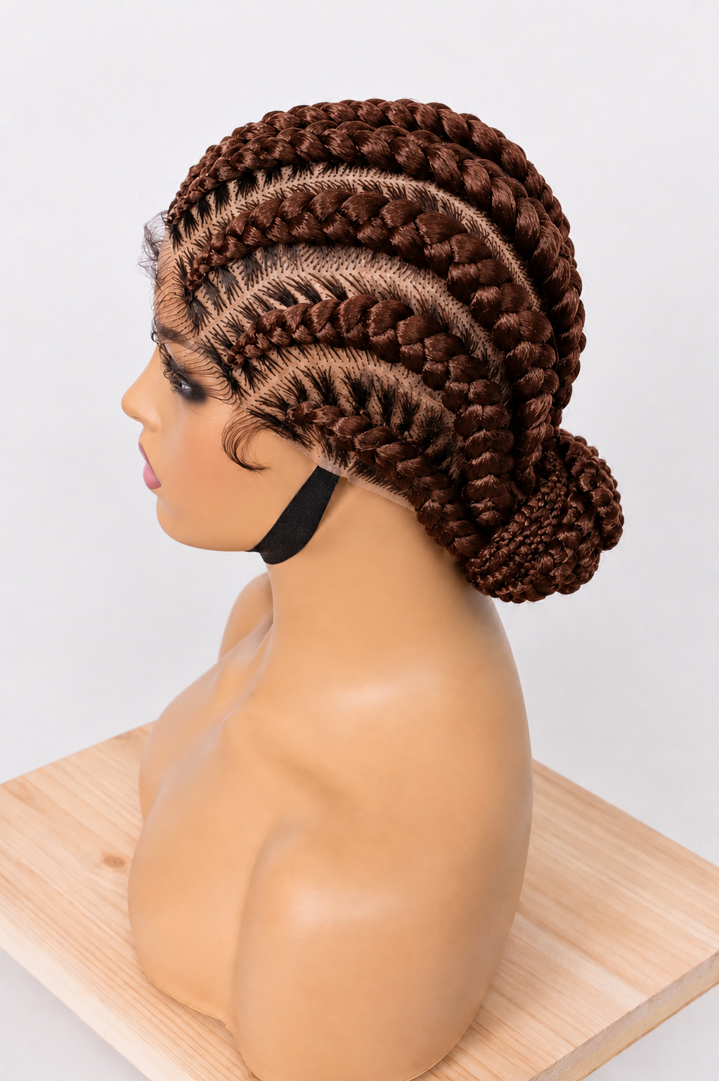 Cornrow braided wig BW-0013