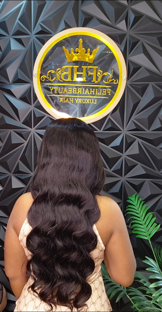 Human hair body wave
