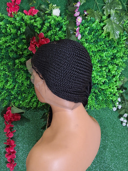 Cornrow braided wig BW-0015