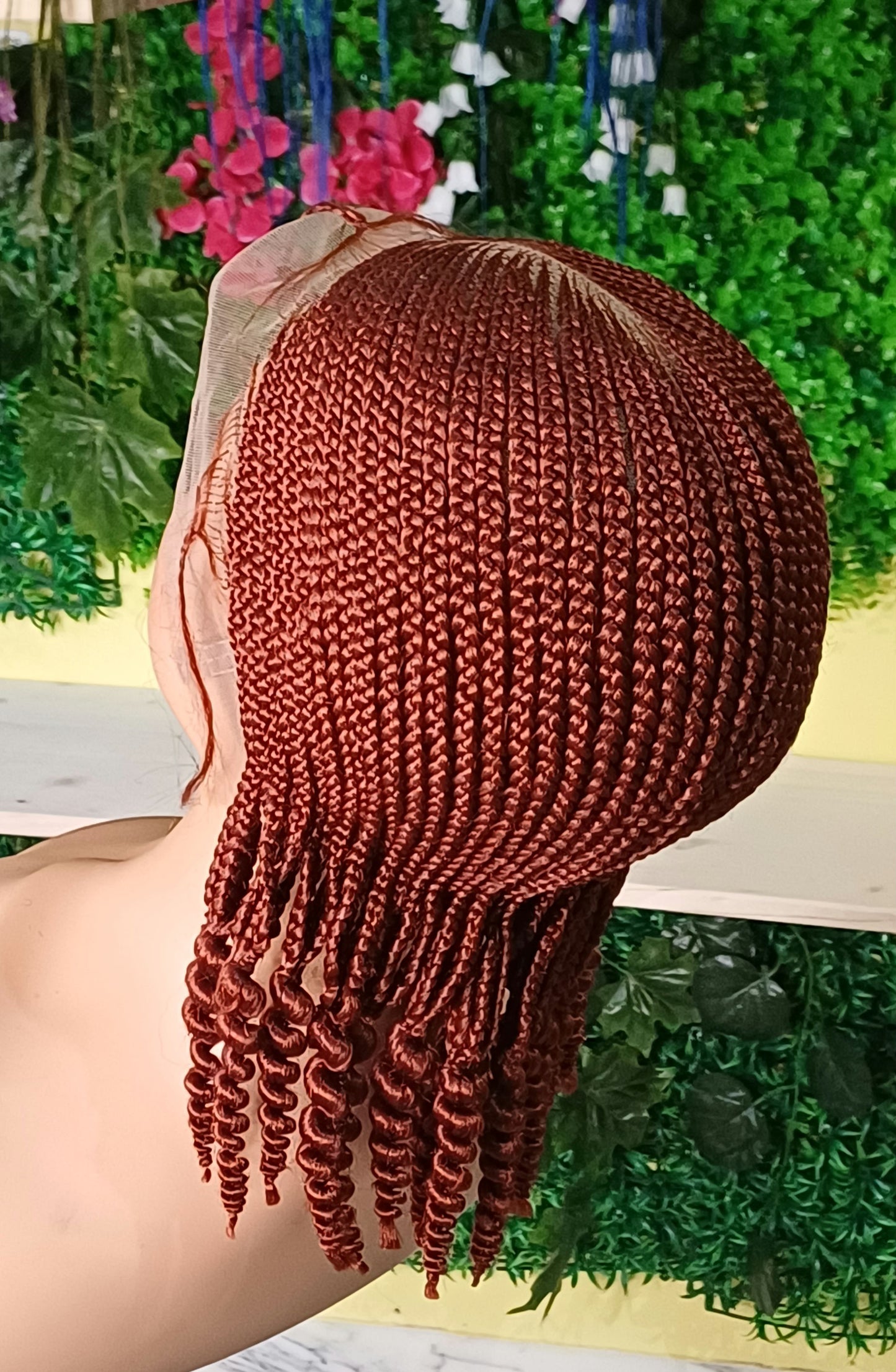Cornrow braided wig BW-0012