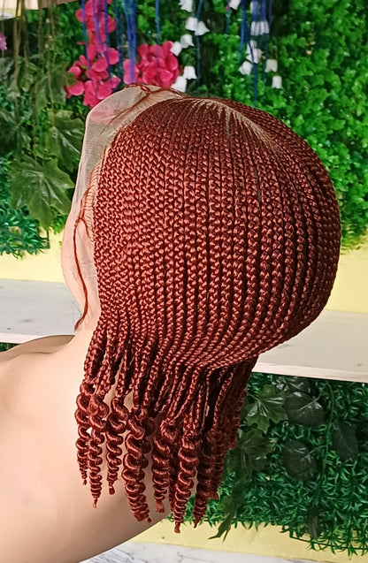 Cornrow braided wig BW-0012