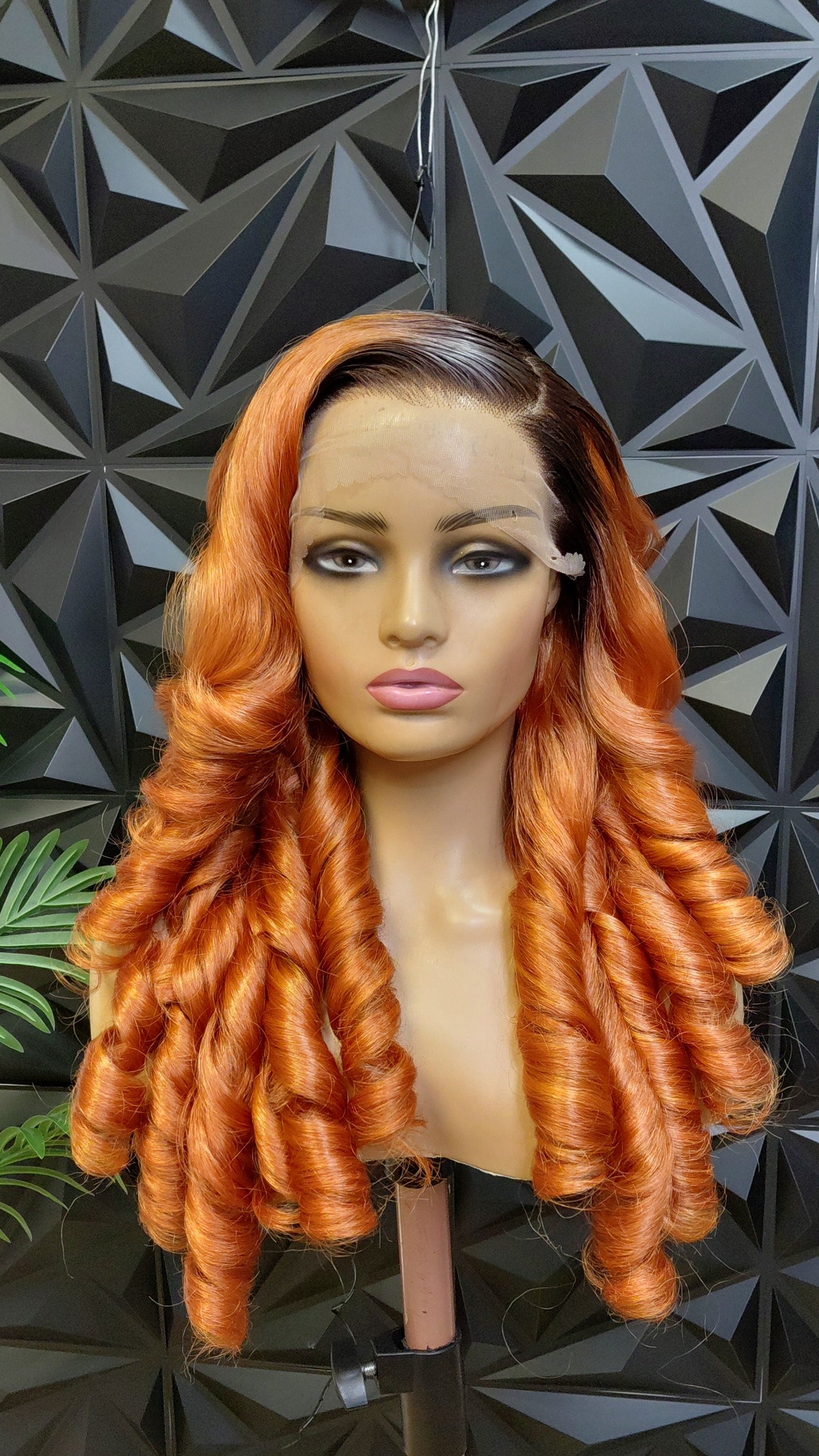 Golden Copper Luxe Blended Wig
