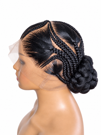 FHB Luxury Braided Wig