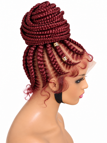 FHB Braided High Bun Wig ❤️