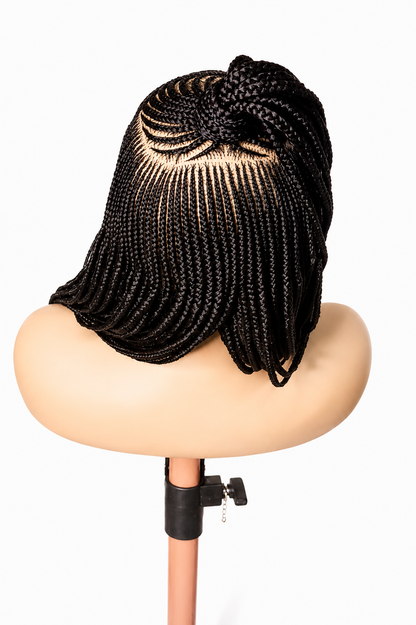 BW-008- Cornrow braided wig