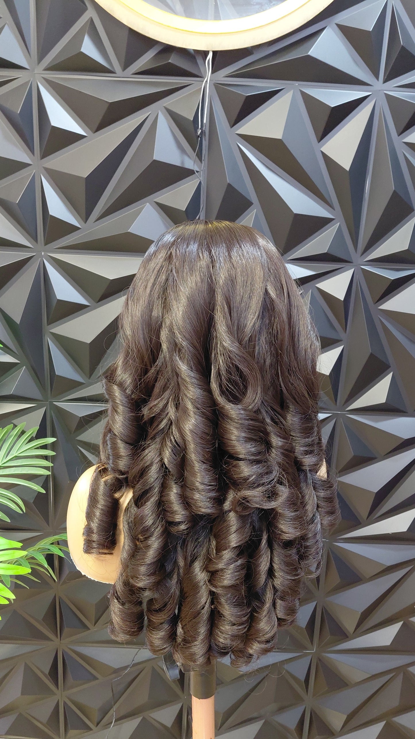 Luxury Chocolate Bounce Blended Wig