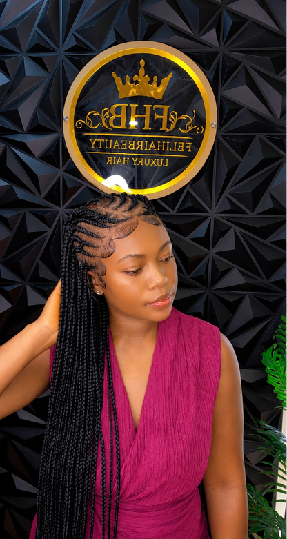 FHB Luxe Crown Braids