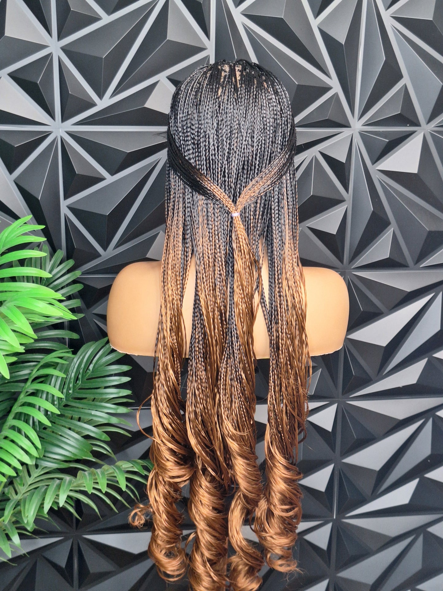 French curls braid