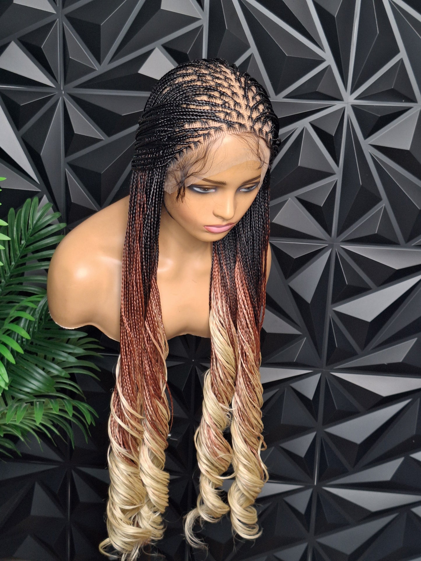 French curls braid
