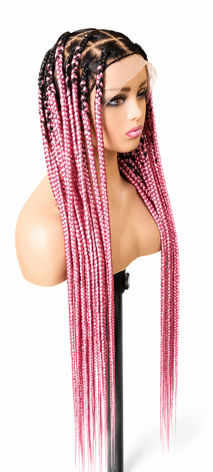 BW-004 Knotless braid wig