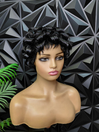 FHB Classic Curl Pixie Wig