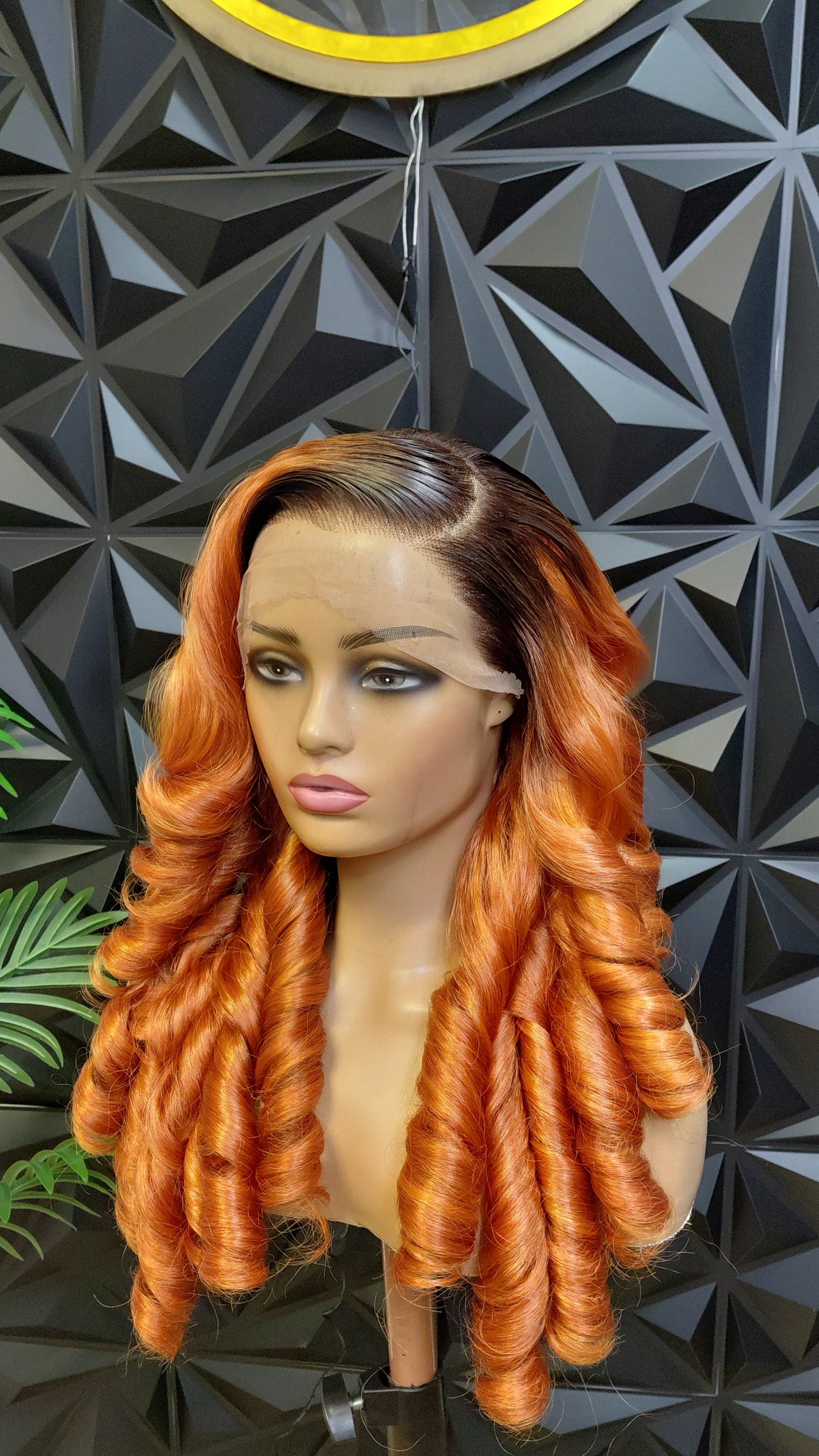 Golden Copper Luxe Blended Wig