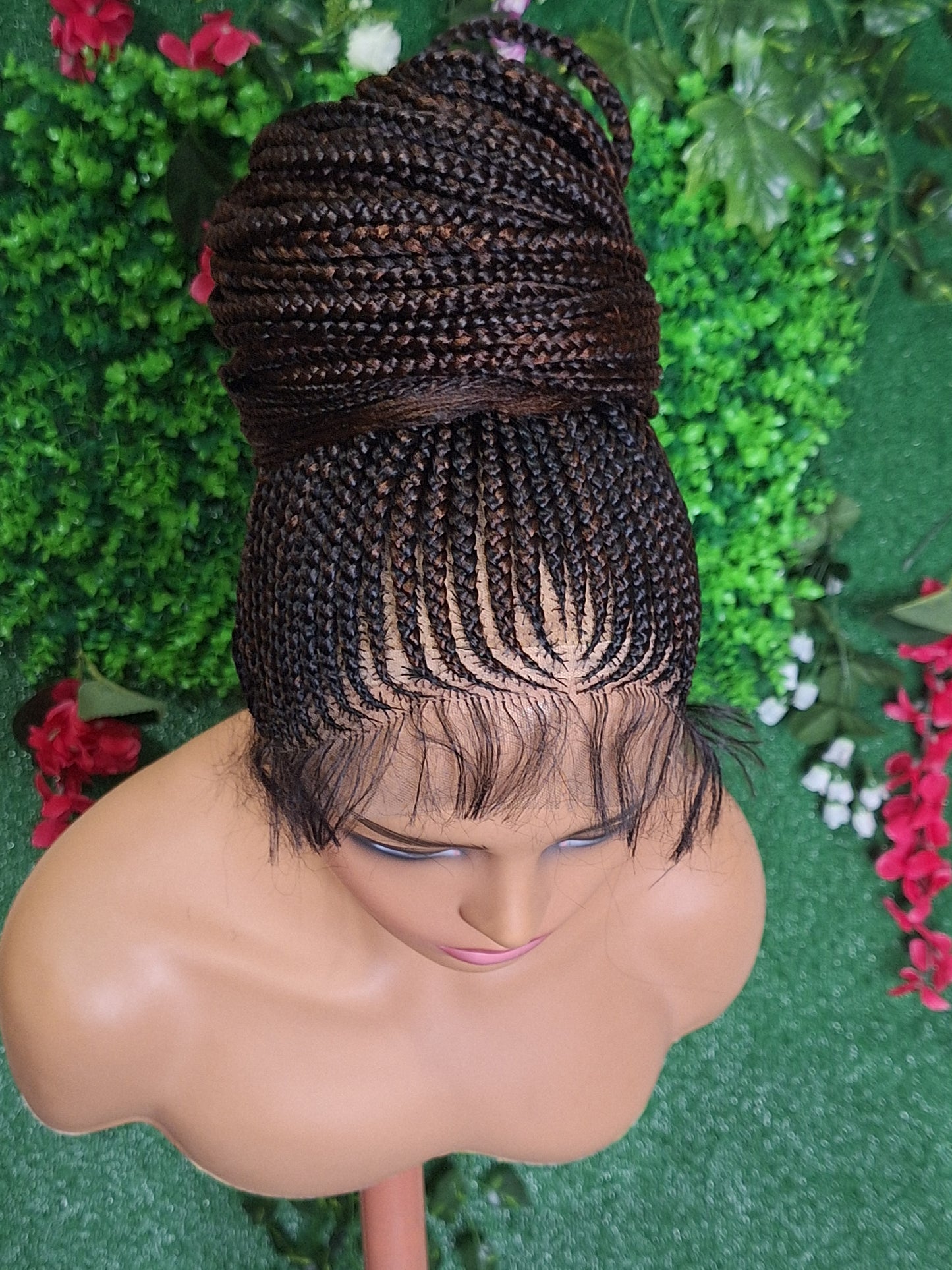 Cornrow pony BW-0014