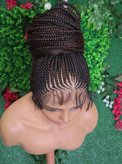 Cornrow pony BW-0014