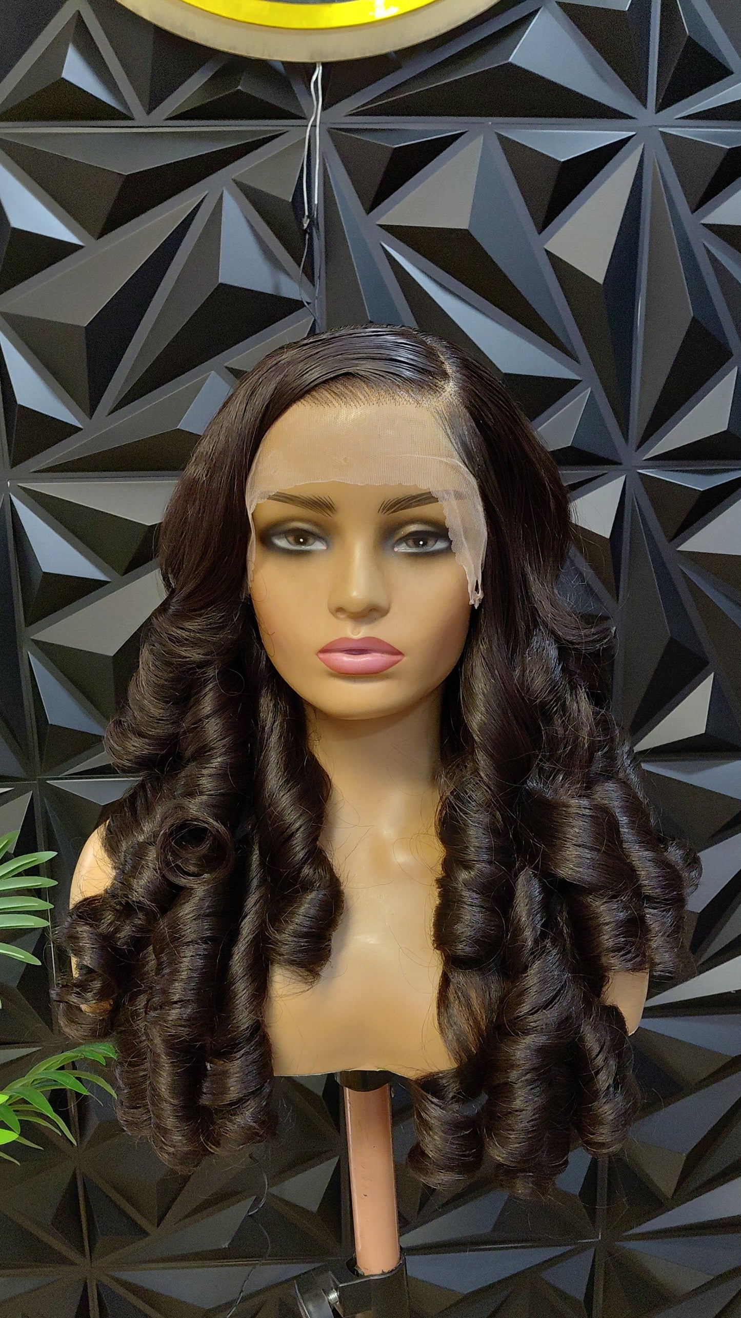 Luxury Chocolate Bounce Blended Wig