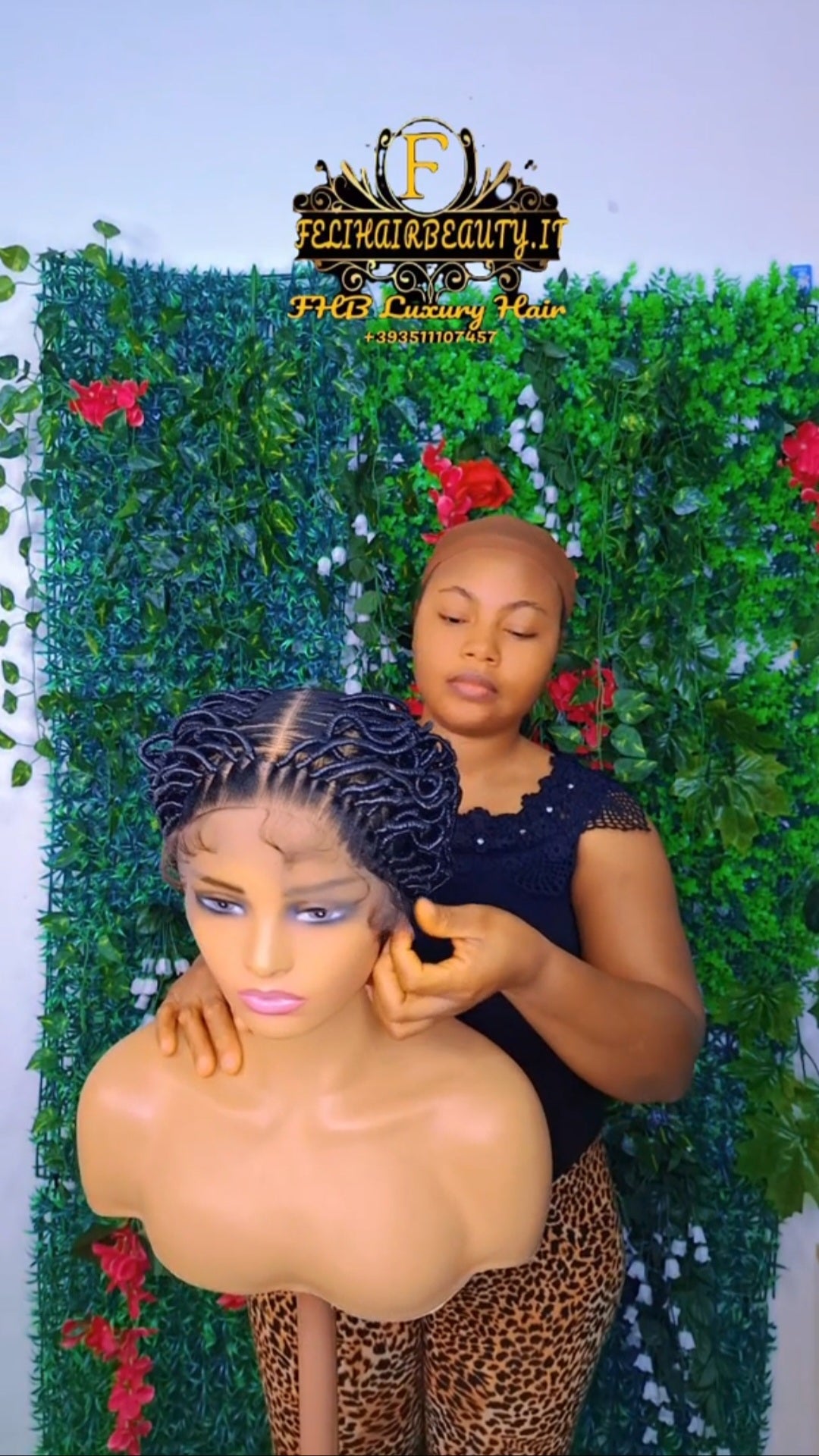 Braided Wig #gluelesswig