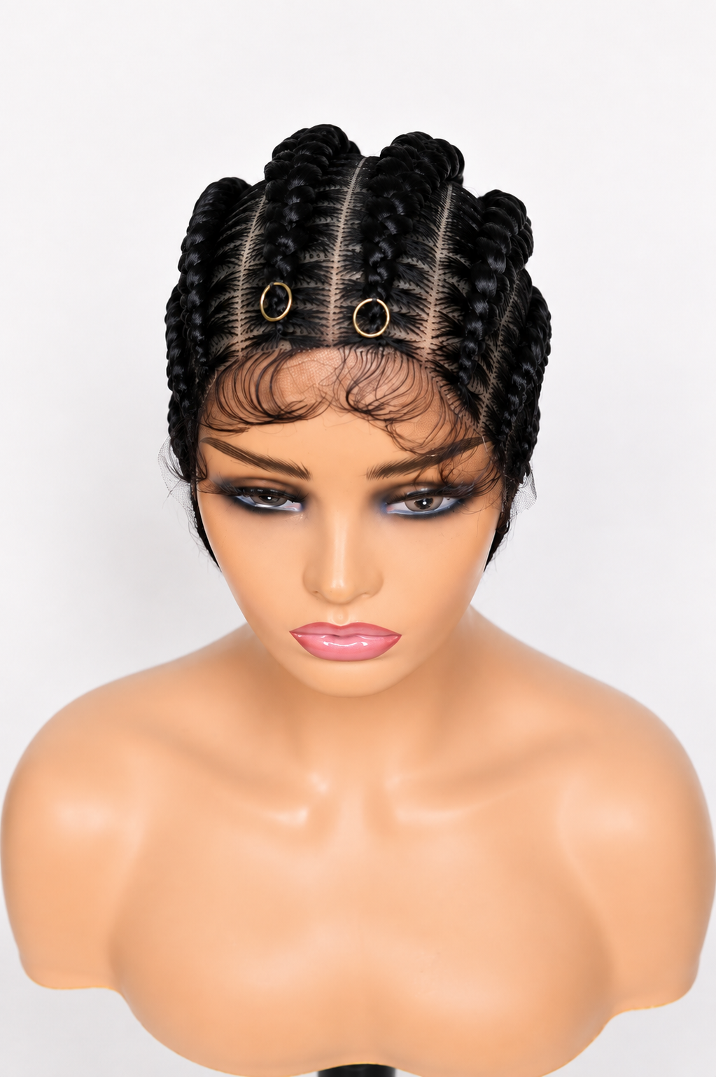 Cornrow braided wig BW-0013