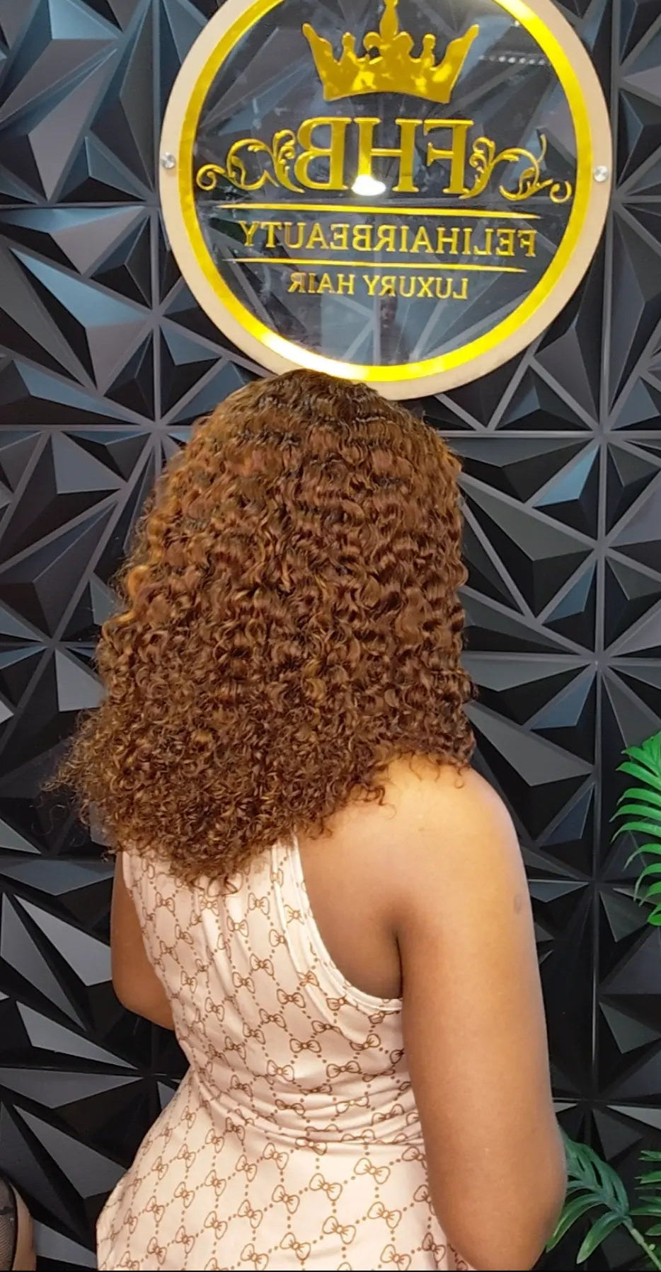 FHB Piano Color Pixie Curls Human Hair Wig