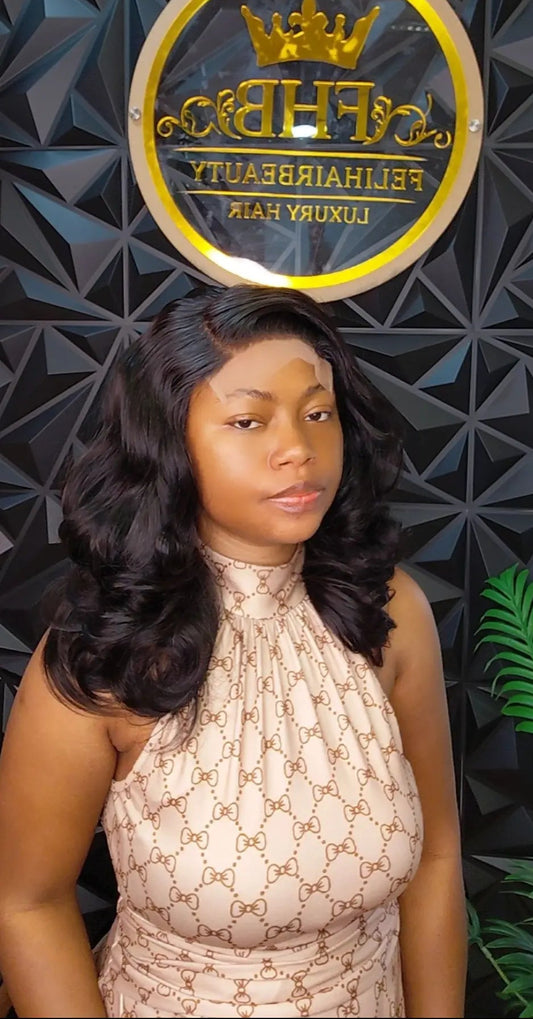 FHB Classic Bounce Human Hair Wig