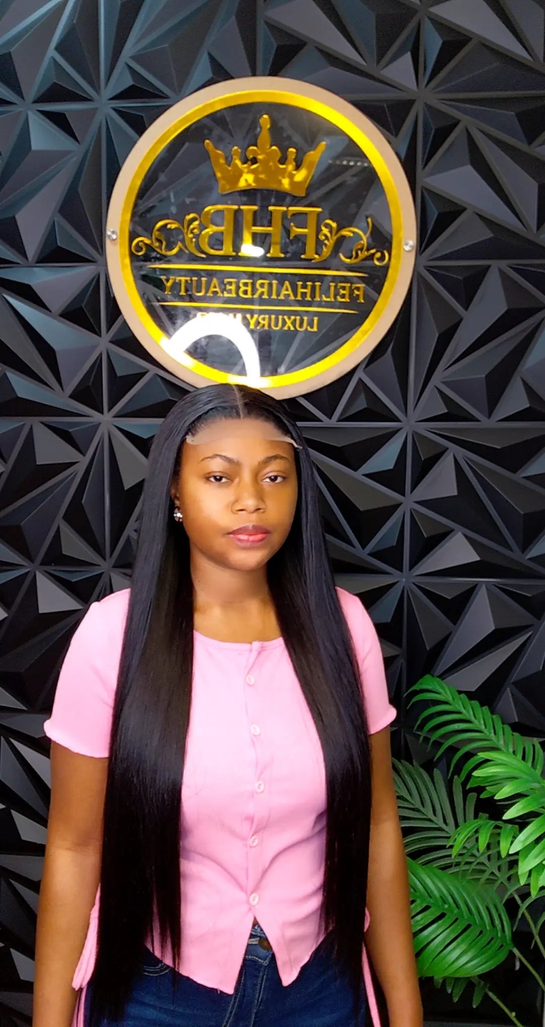 FHB Sleek Luxe Straight Wig