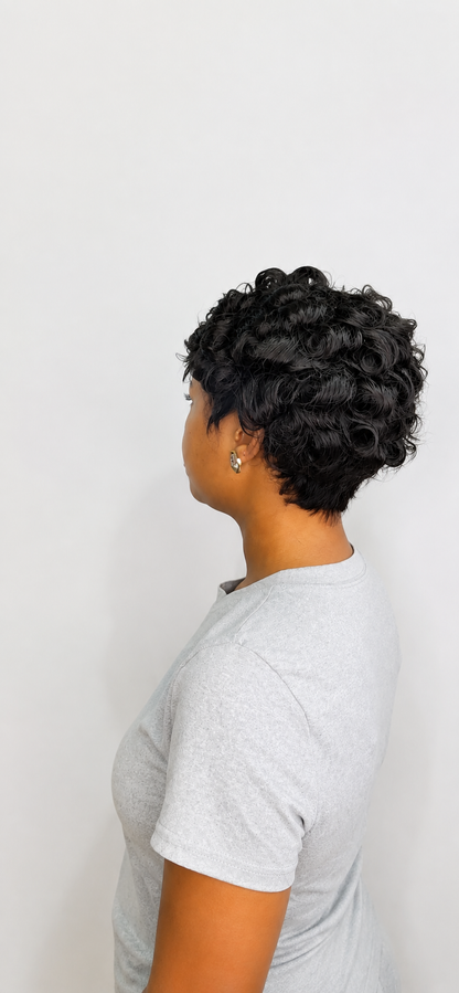 FHB Classic Curl Pixie Wig