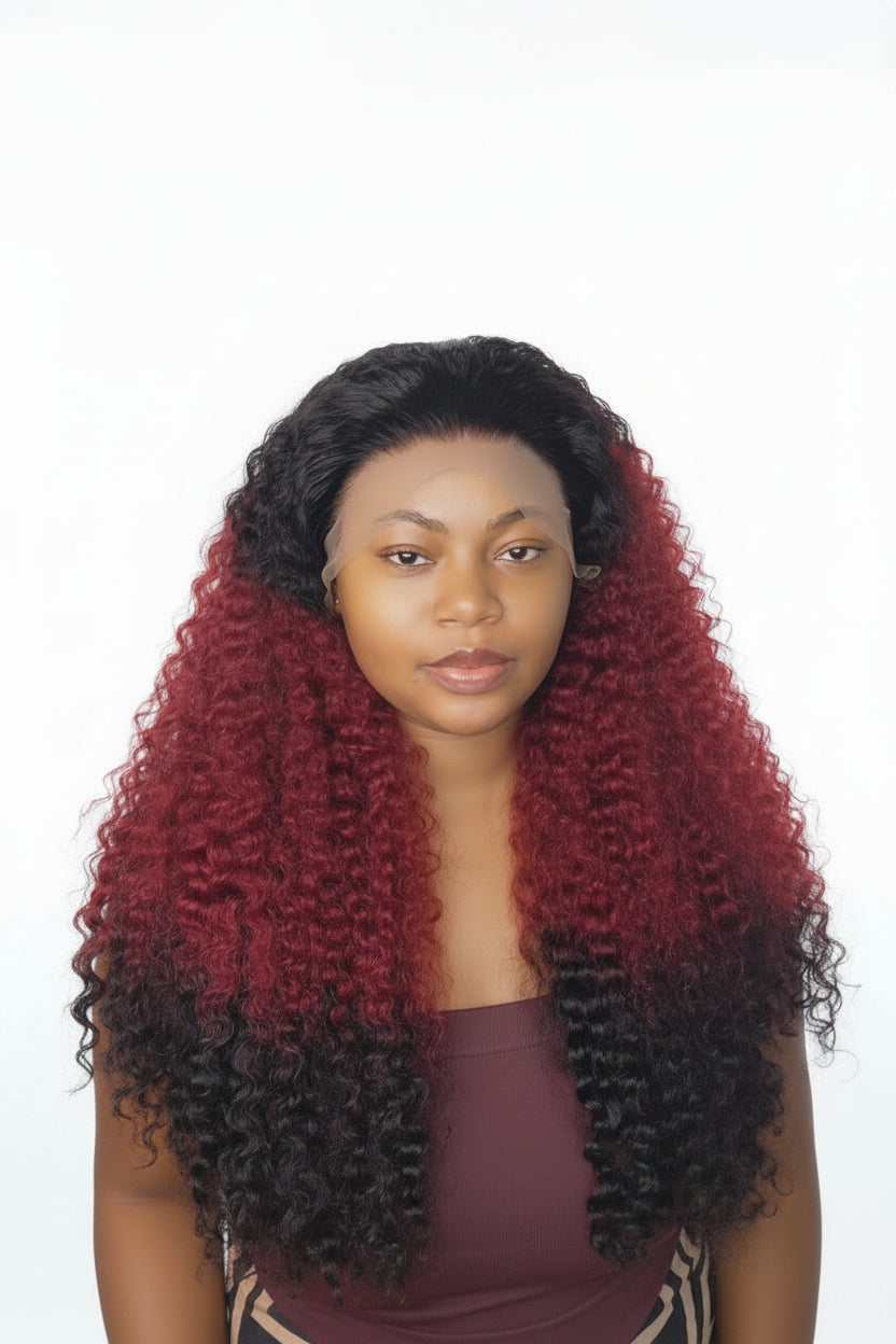 Capelli ricci birmani 💯 di capelli umani