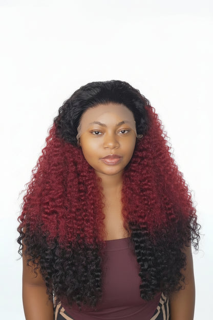 Capelli ricci birmani 💯 di capelli umani