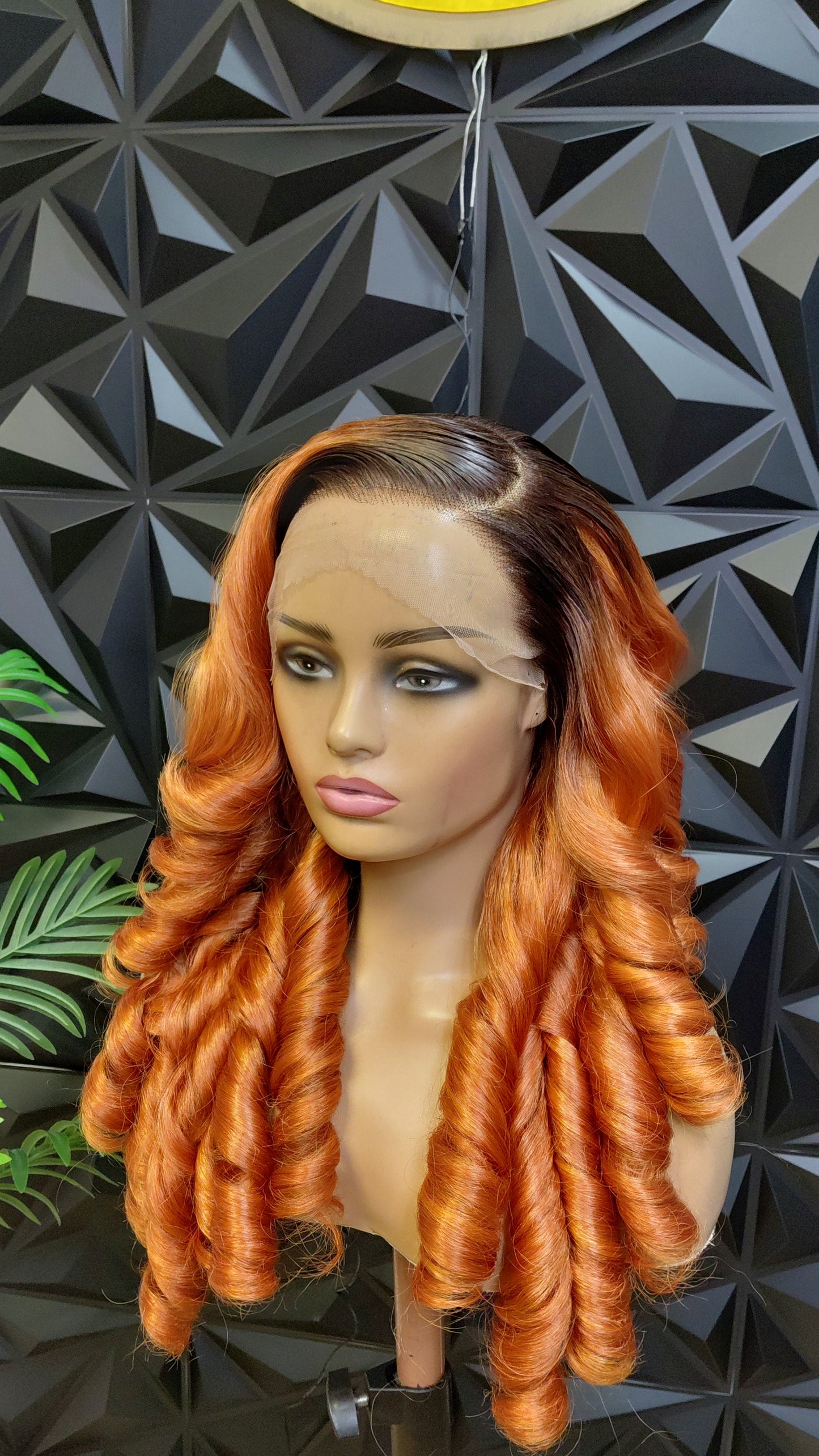 Golden Copper Luxe Blended Wig