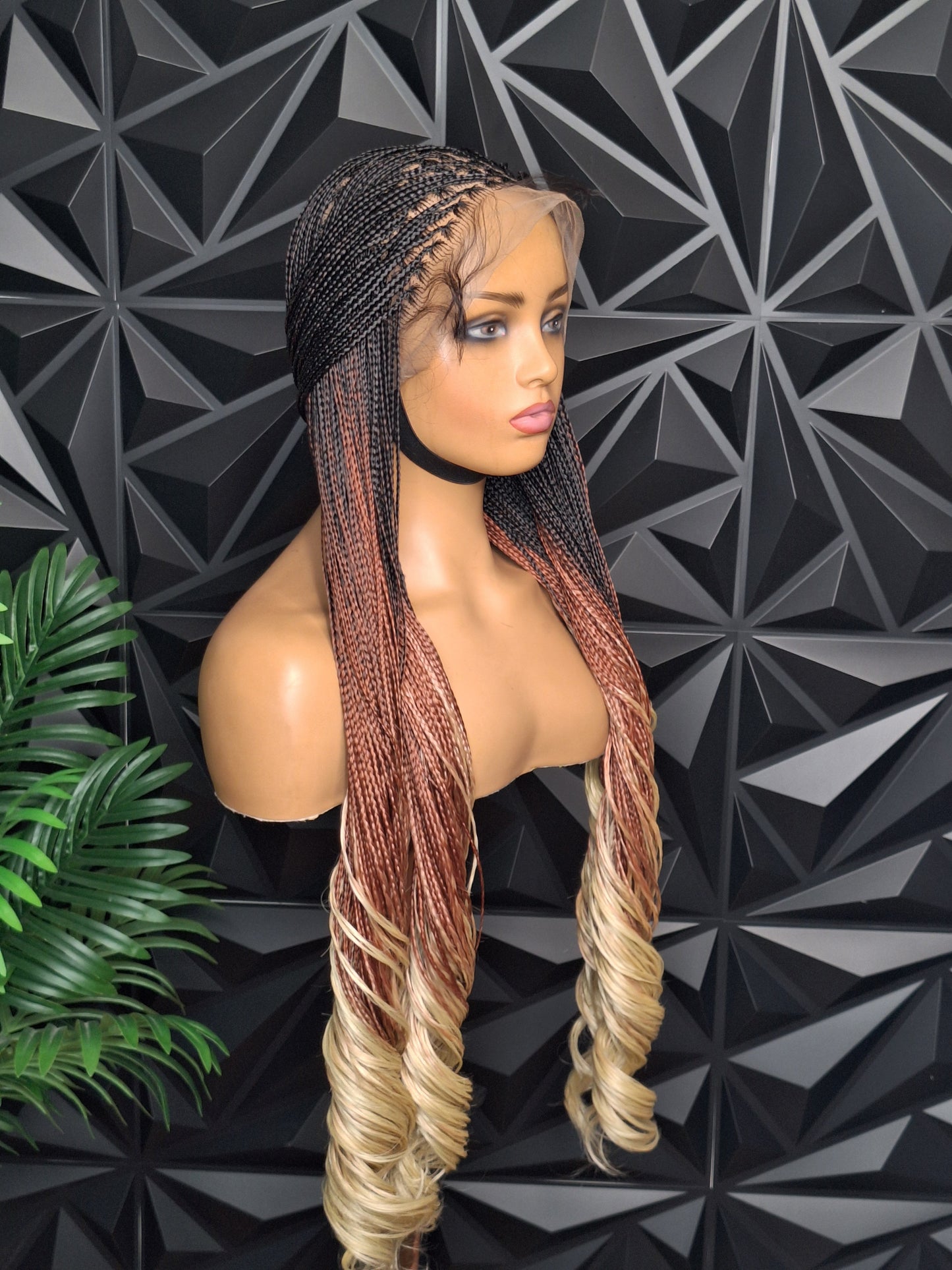 French curls braid