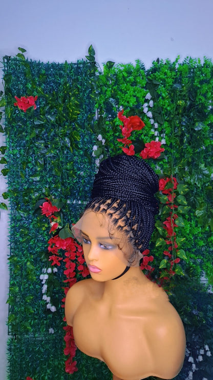 Knotless braid