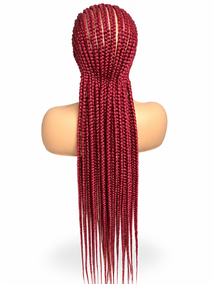 FHB All-Back Cornrow Braided Wig ❤️