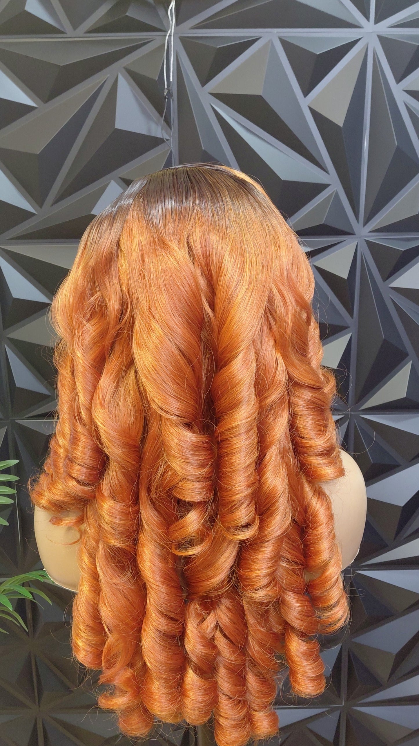 Golden Copper Luxe Blended Wig