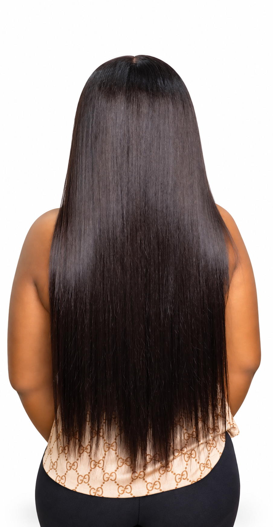 FHB Luxe Straight – Human Hair Blend Wig