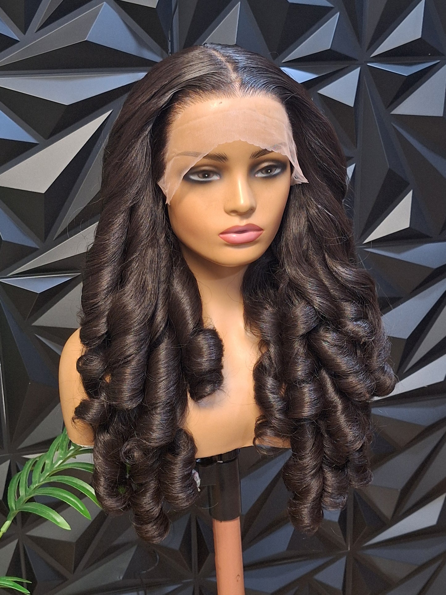 Luxury Chocolate Bounce Blended Wig