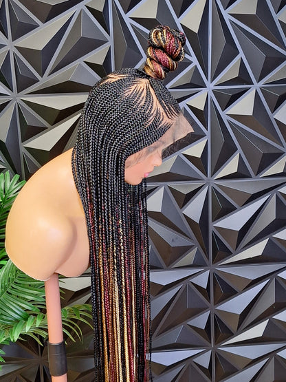 3Step cornrow braid
