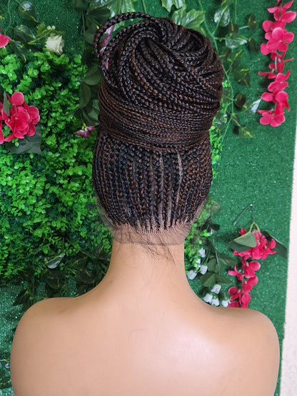 Cornrow pony BW-0014