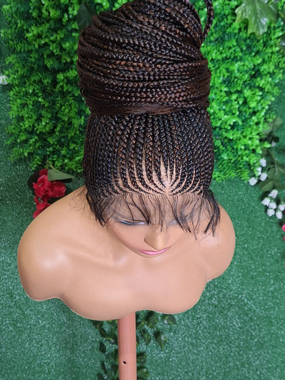 Cornrow pony BW-0014