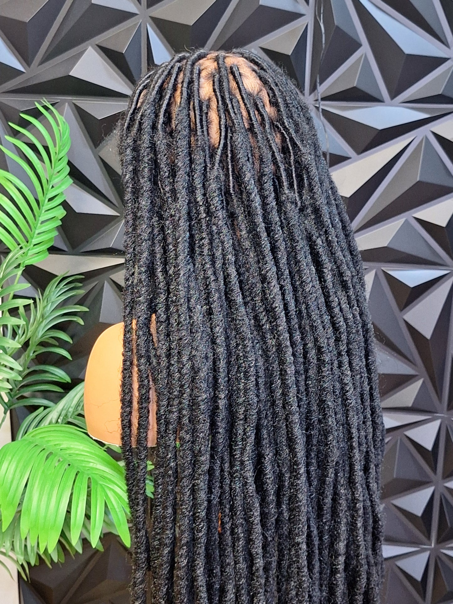 Dreadlocks braided wig