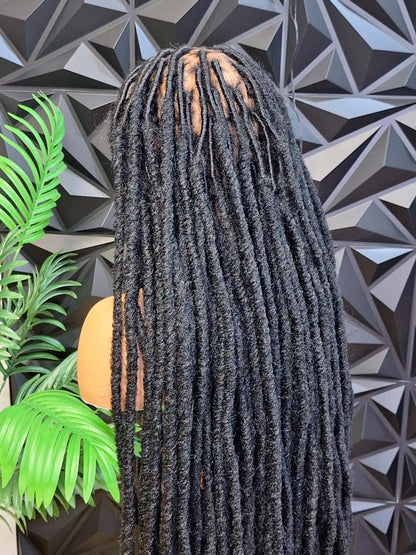 Dreadlocks braided wig