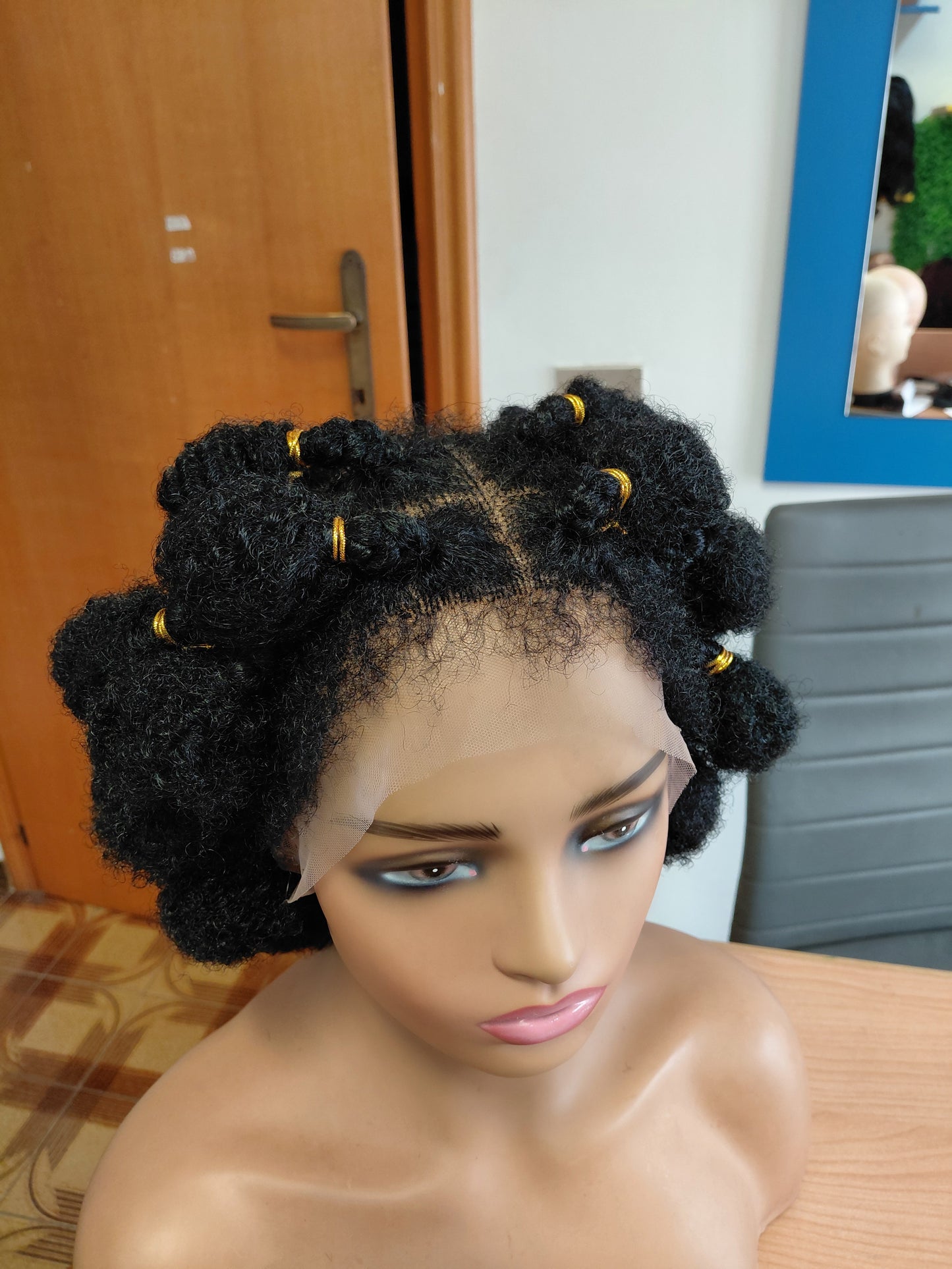 FHB Natural look kinky braided wig