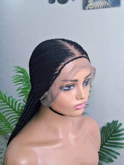 FHB Luxury braided Glueless wig