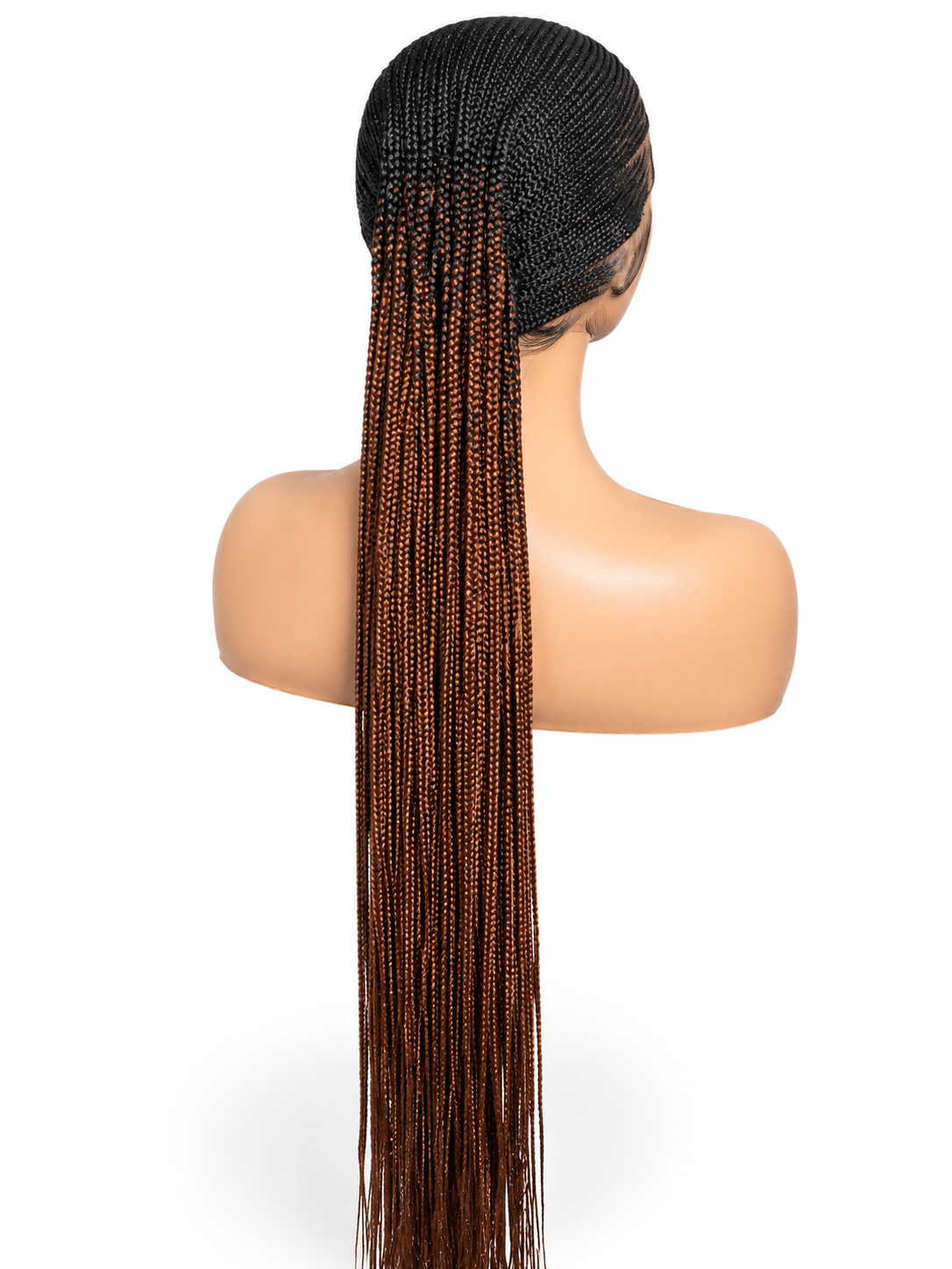 FHB Luxury Cornrows Braided Wig