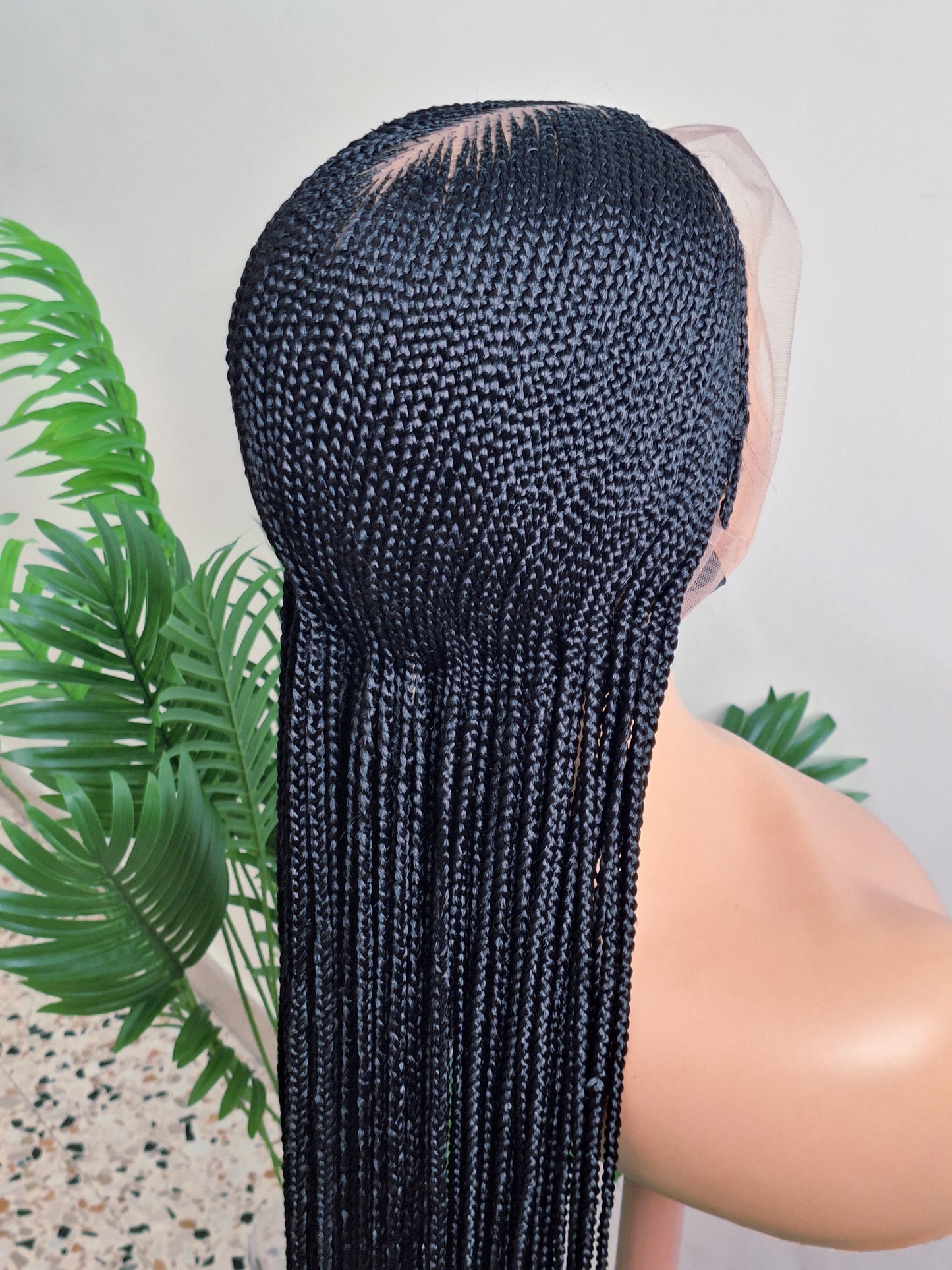 FHB Luxury braided Glueless wig
