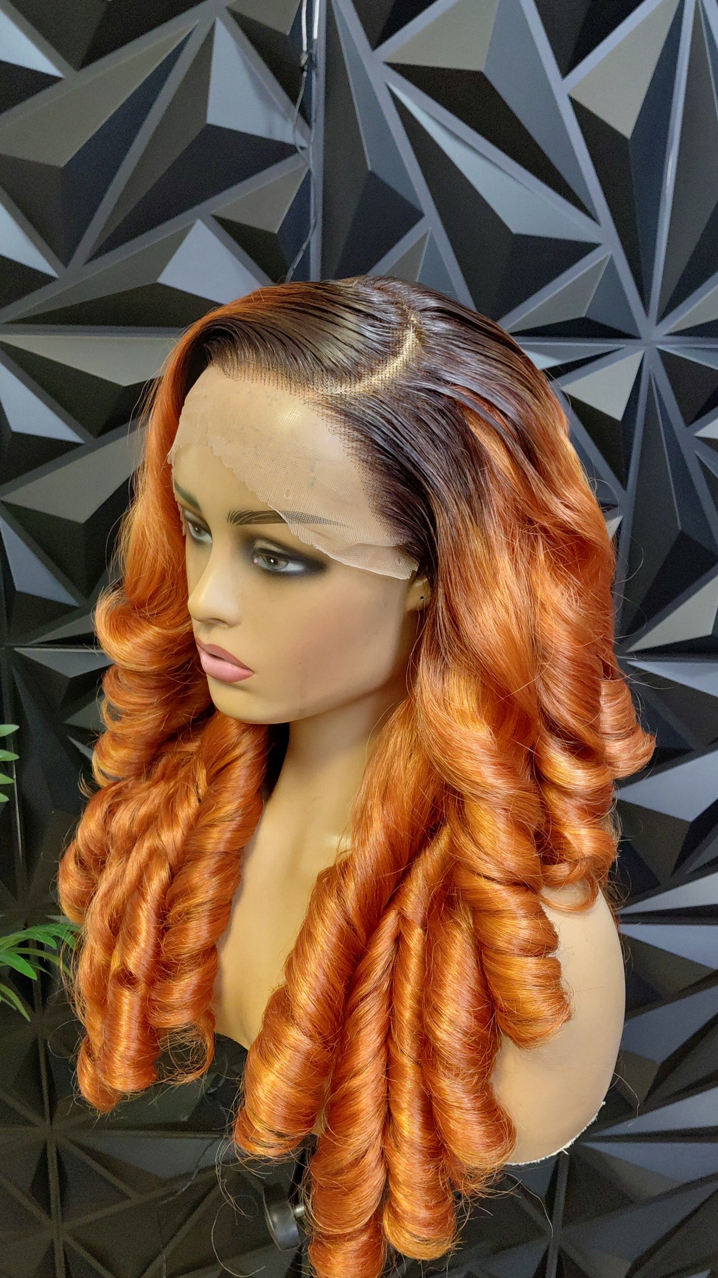 Golden Copper Luxe Blended Wig