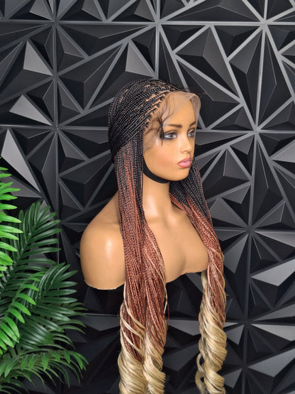 French curls braid