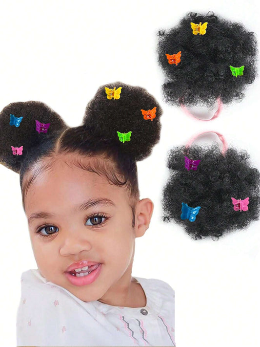 Ponytail Afro for children